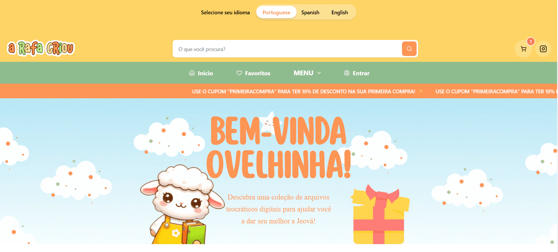 Imagem do projeto A Rafa Criou